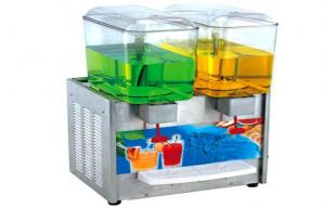 Quality Silver Commercial Juice Dispenser Machine BS330 With Plastic Tank , 459x416x780mm wholesale
