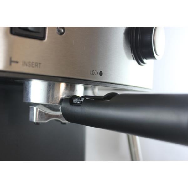 Family Espresso Coffee Maker Office 20 Bar 1.6L Italian Steam Aluminum Glass