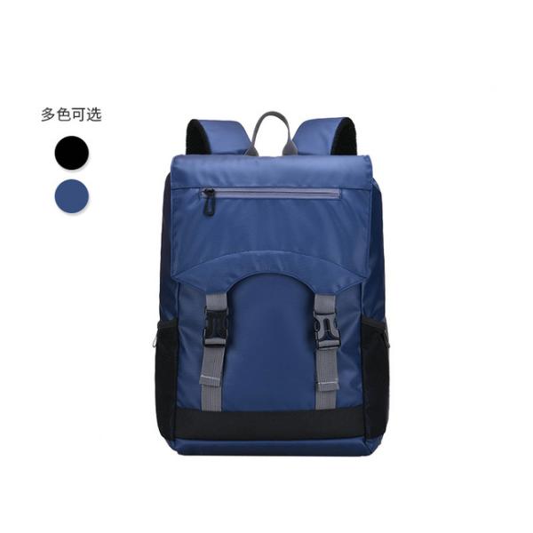 Unisex Custom Logo Backpack , Polyester Material Travel Laptop Backpack