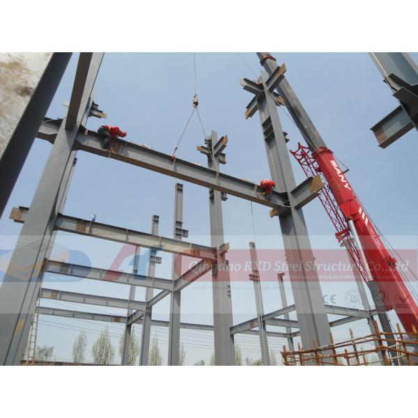 Industrial Prefab Light Steel Building Warehouse For Car Park / School / Hospital