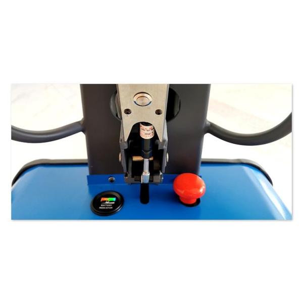 500kg 1000kg 1300 Mm Semi Electric Portable Stacker Self Loading Forklift For Container Use