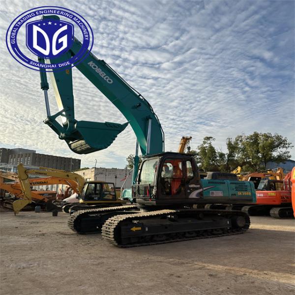 SK200D Japan Second Hand Kobelco Excavators 20 Tons Large Mining Excavator