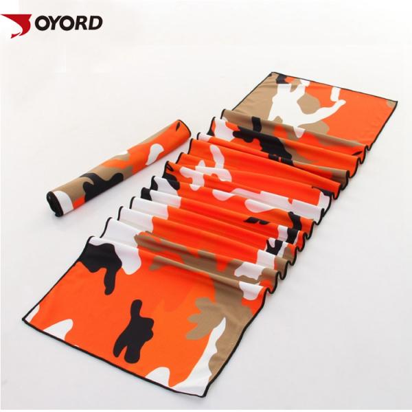 Absorbent Soft Fresh Ice Towel , Custom Fitness Towels Eco Friendly For Traveling