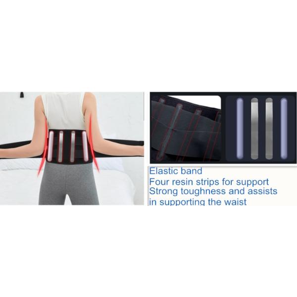 Electric Timing Warm Heating Waist Belt Heated Waist Belt Lumbar Support