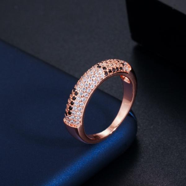 Peopard Print CZ Wedding Rings for Women Silver Color Ring Lady's Ring Party Fashion Luxury Leopard Print Ring Jewelry