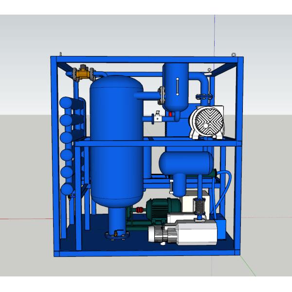 Mobile Double Stage Vacuum Insulation Oil Purifier / Transformer Oil Filtration Plant