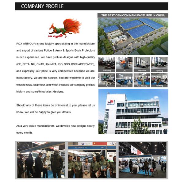 FOX-103 Stab Resistant Riot Gear Anti Riot Suit Police Uniform