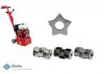 Durable Concrete Floor Planers Parts Replacement Drum Cutters, Steel Washers And