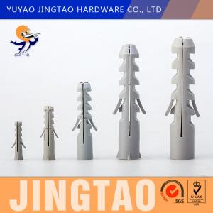 China Grey Nylon Anchor Plug PA / PP Plastic Wall Plug 6MMX30MM Size on sale