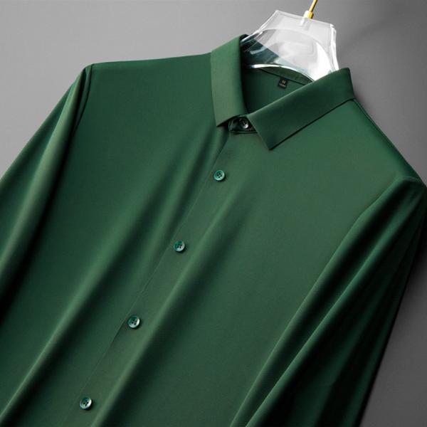 LCBZ Custom Men's Printed Long Sleeve Shirts for Casual Wear in Winter and Autumn