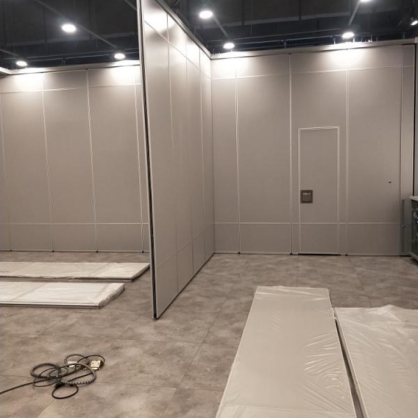 Banquet Room Sound Proof Movable Partition Wall Wooden Materials Specification
