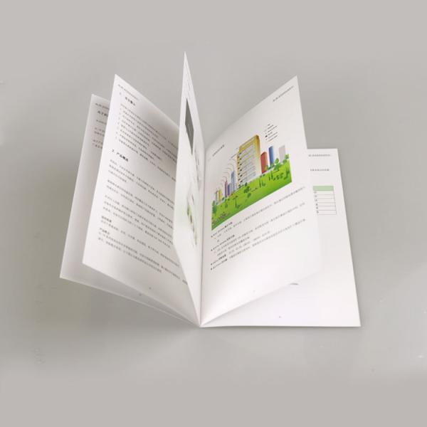 Custom Full Color Brochures , Full Color Booklet Printing For Wedding Invention
