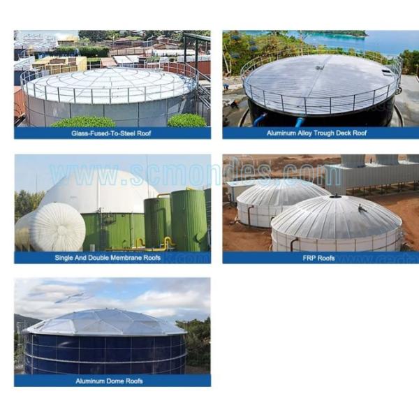 Corrosion Resistance GFS Bolted Irrigation Water Storage Tanks For Farms