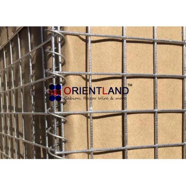 Galfan Wire Explosion Proof Welded Defensive Barrier 250g/M2 300g/M2 400g/M2