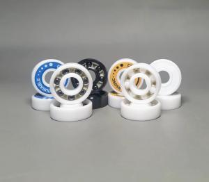 Quality High Speed 608 Ceramic Bearings For Roller Skates Skateboard ZrO2 Si3N4 SSiC wholesale