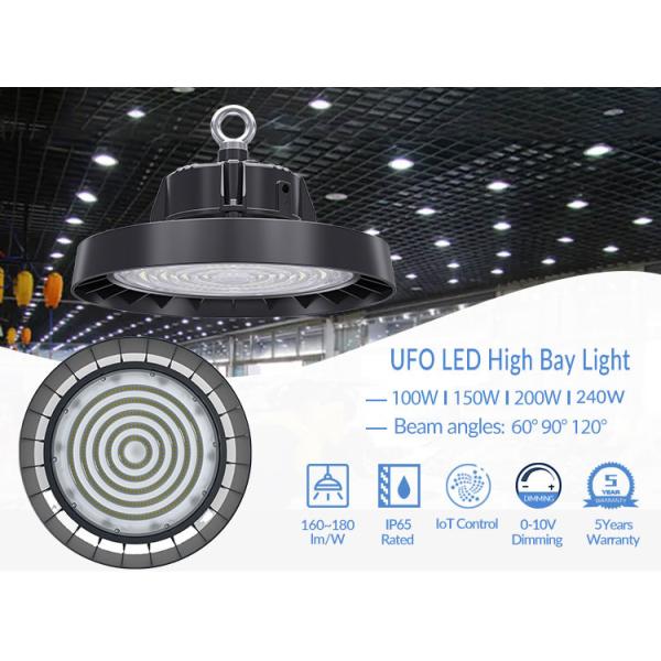 Super Bright High Bay 150w 2835 Led Light Fixtures For Parking Garages