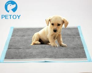 Quality Eco Friendly Pet Toilet Training Pads Bamboo - Charcoal Customized Size wholesale