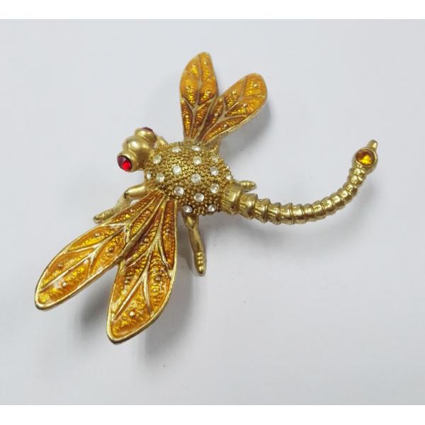 Dragonfly jewelry box enameled trinket box dragonfly trinket box gift jewelry box