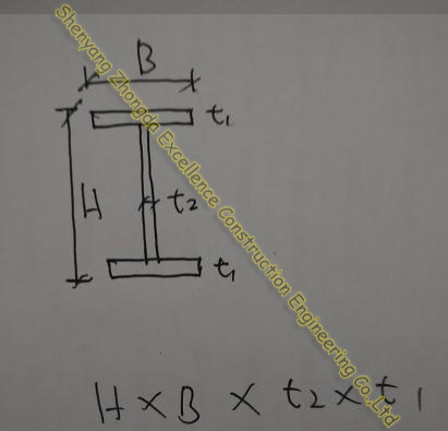 H Steel Beam Galvanised I Beam Steel Structure Building Material