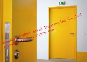 Quality European Standards Steel Fire Resistant Single Door For Household Or Office Use wholesale
