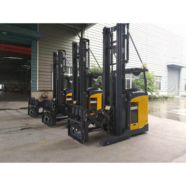 Smooth Material Handling SNSC 1500kg 2000kg Electric Reach Forklift Double Scissor