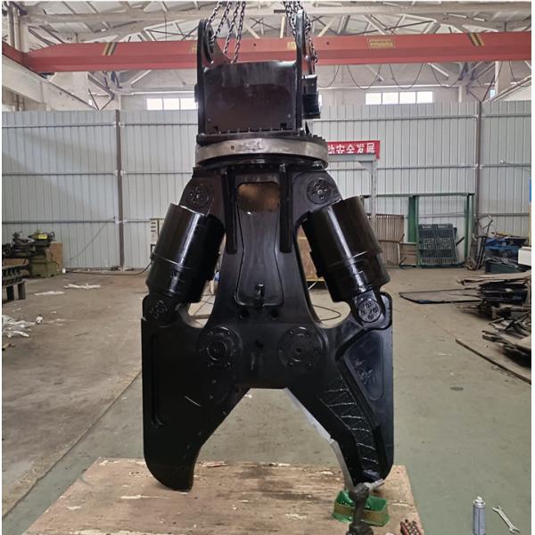 Cut Depth 650mm Hydraulic Shear For Excavator With Cutter Demolition Files