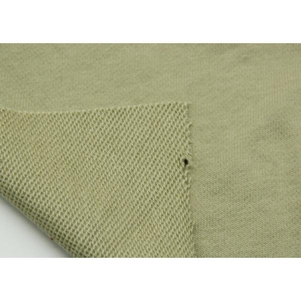 stock 32s hoodie fabric CVC fish scale stretch knitted small wool ring fabric leisure sports suit fabric