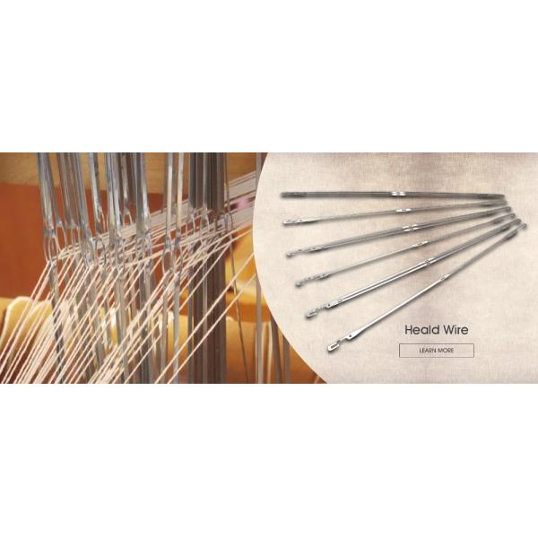 C J Type Weaving Healds Wire Stainless Steel Picanol Airjet Loom Spare Parts