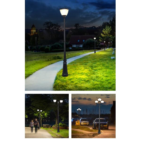 Commercial Solar Street Light 100W 200W Lampadaire Outdoor Led Lamp