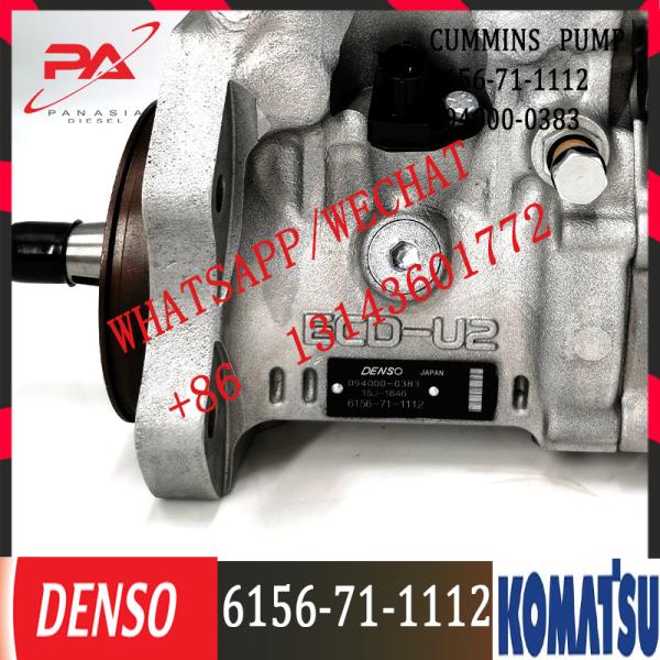 SAA6D125E-3 Diesel Injection Pumps For KOMATSU PC450-7 6156-71-1112 0940000383