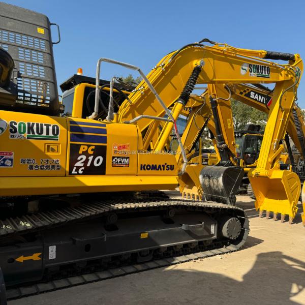 Fuel-Saving and Working System Used on 2019 Komatsu PC210 Excavator 21 Ton Second Hand