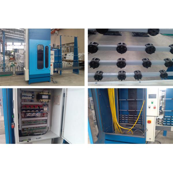 Professional Auto Glass Edging Machine , Vertical Sandblasting Glass Equipment