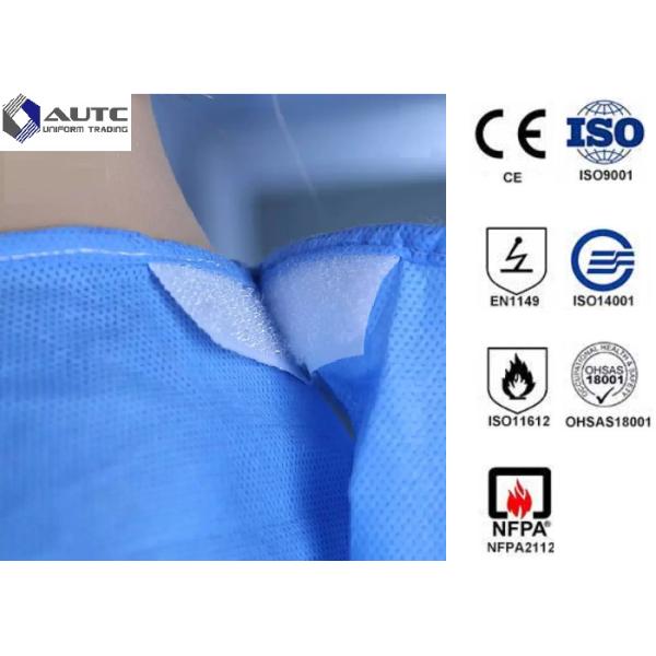 Sterile Chemotherapy Disposable Hospital Scrubs Gowns S-5XL Customized Size