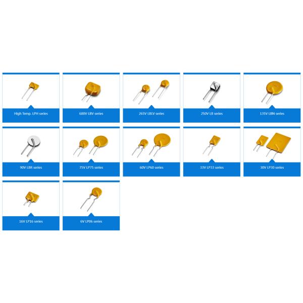 Wayon PPTC Auto Self Resetting PTC Fuse 60V 0.75A 0.9A LP60-075F LP60-090F
