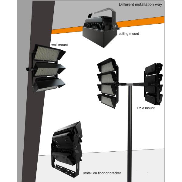 Super Bright High Mast LED Flood Light 200W - 2000W