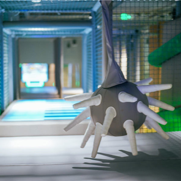 Junior Ninja Course Indoor Playground Equipment for Ages 5-12