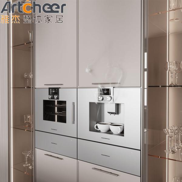 Vintage Modular Kitchen Cabinets With Solid Wood Material And Complete Set By Cucina