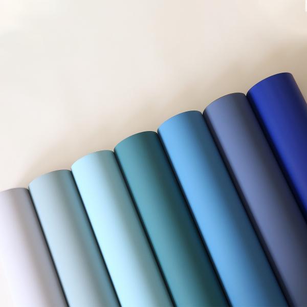 Mono Color Pvc Decorative Foil Roll For Cabinet Doors Membrane Pressing