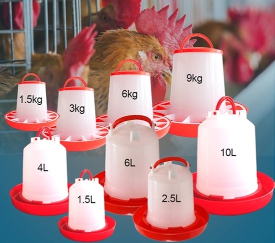 Saving Food 11L PP Plastic Poultry Farm Water Drinkers