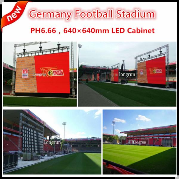 HD Waterproof Smart LED Video Wall Display P6.66 Rgb Led Module For Rental