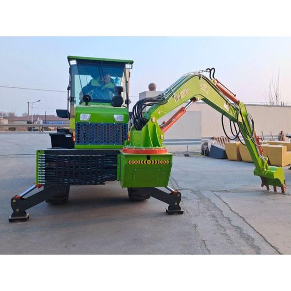 Qingdao Elite machinery 5ton small backhoe loader for Russia