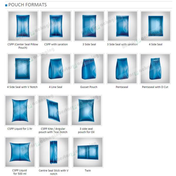 Automatic weighing and filling and sealing packaging machine for food cheese grains granule