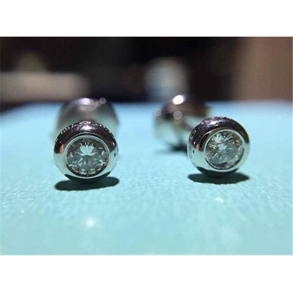 Luxury jewe factory Diamond Stud Earrings 18k gold white gold yellow gold rose gold diamond Earrings