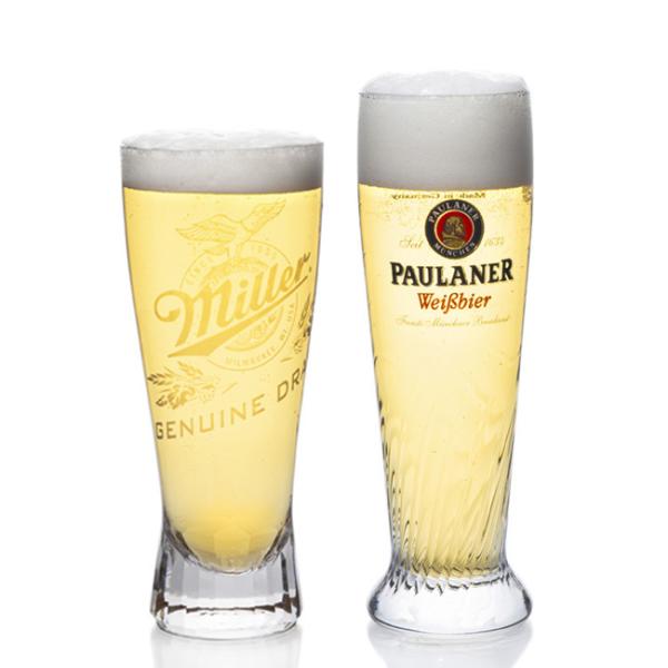 FDA Safe Lead Free Crystal Clear Beer Glass Personalized Large Capacity