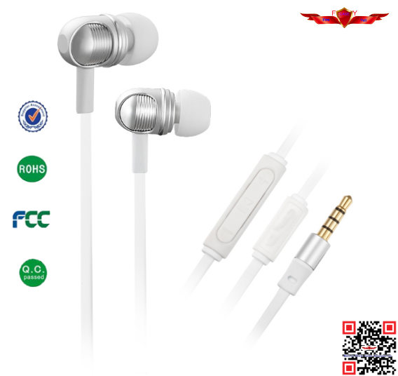 2014 Brazil World Cup Earphones With Mic For Iphone Multi Color Super Stereo Sound