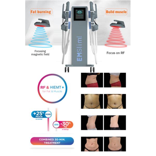 5 - 100Hz RF Body Slimming Machine 2800W Sculpture Weight Loss Machine Electrical