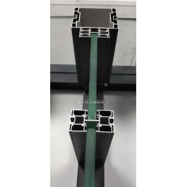 6063 Aluminum Extrusion Alloys Private Customization Frame Building Office Partition