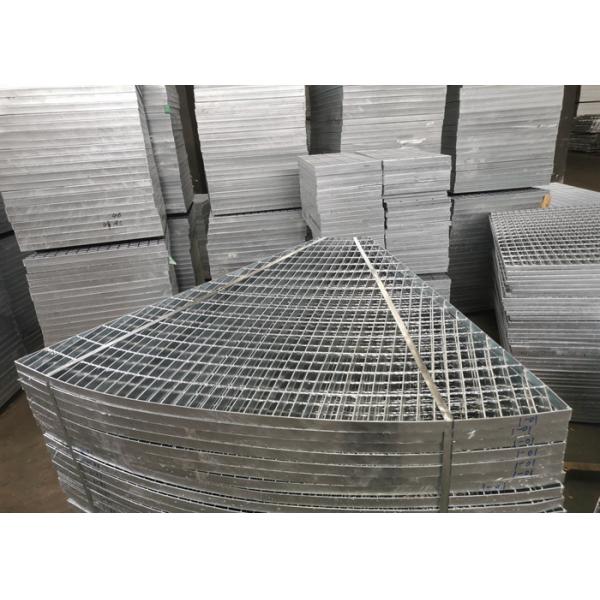 Outdoor Round Cover Galvanized Drainage Grates S304 Pressure Locked