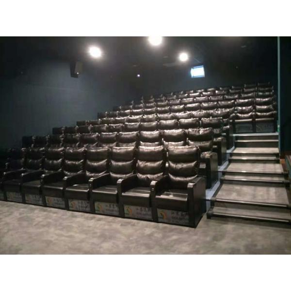 Ergonomically Theater Seating Sofa , Theater Sectional Couch Fireproofed