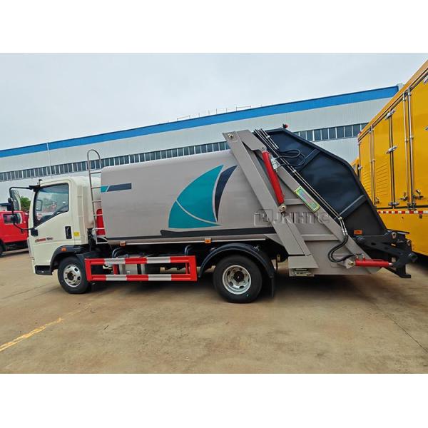 HOWO Garbage Truck 4X2 5CBM 105CBM Garbage Trash Compactor Garbage Truck